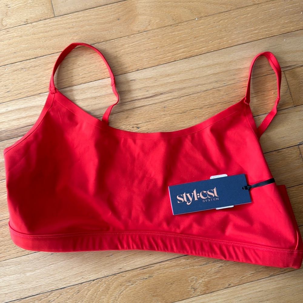 Stylest Hot Pepper Swim to Sports bralette!  size 2x(18-20)